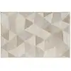 Image de Tapis Déco Tissé "odilon" 120x170cm Beige