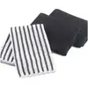 Image de Lot De 3 Torchons Microfibre "cuistot" 40cm Noir