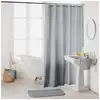 Image de Rideau De Douche Uni "essencia" 180x200cm Gris