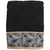 Image de Drap De Bain "orbella" 90x150cm Noir