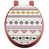 Image de Abattant WC Imprimé Esteban 47cm Terracotta
