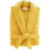 Image de Peignoir col châle en coton tendresse mimosa