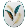 Image de Abattant WC Déco Plumiss 46cm Multicolore