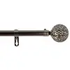 Image de Kit Tringle Déco Extensible "globa" 120-210cm Nickel