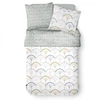 Image de Parure De Lit Éventail En Coton - Sunshine - 240 X 260 Cm - Blanc