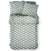 Image de Parure De Lit - Housse De Couette 240x260 + 2 Taies D Oreiller 63x63 - 100% Coton 57 Fils - Mawira 2.19
