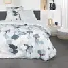 Image de Parure De Lit En Coton Réversible - Sunshine - L 220 X L 240 - Imprimé Fleur - Multicolore