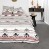Image de Parure de lit en coton réversible - Sunshine - l 220 x L 240 - Imprimé ethnique - Multicolore