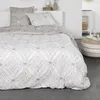 Image de Parure de lit 2 personnes TODAY Flannelle 1.13 - Une housse de couette 240x260 cm + 2 taies doreillers 63x63 cm