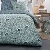 Image de Parure De Lit - Sunshine - Bleu - 2 Personnes - 220x240 Cm - Coton Naturel - Autres Motifs