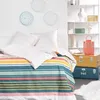 Image de Parure De Lit - Sunshine - 11.23 Imprimé Rayé - 2 Personnes - 220 X 240 Cm - 100% Coton 57 Fils