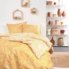 Image de Parure de lit SUNSHINE LAUREN - TODAY - Jaune 240x220 cm