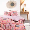 Image de Parure de lit - TODAY - Sunshine - 2 personnes - 260x240cm - Coton - Rose