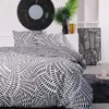 Image de Parure de lit 2 personnes -TODAY - 240x200 cm - 100% Coton - Noir et Blanc