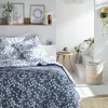Image de Parure de lit - TODAY Flower garden - 260x240 cm - 2 personnes - coton imprimé floral