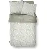 Image de Parure de lit imprimé floral coton flanelle