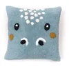 Image de Coussin déhoussable tufté FUNNY - TODAY - Gris 40x40 cm