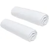 Image de Lot de 2 draps housses TODAY Essential - 160 x 200 cm - 2 personnes - 100% Coton - Craie