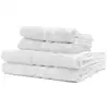 Image de 2 Serviettes De Bain 50x90 + 2 Draps De Bain 70x130 Cm 100% Coton - Craie