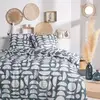 Image de Parure De Lit - Housse De Couette 220x240 + 2 Taies D Oreiller 63x63 - 100% Coton 57 Fils - Sunshine 14.22