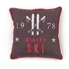 Image de Coussin imprimé carré MOUNTAIN - TODAY - Gris anthracite 40x40 cm