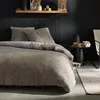 Image de Parure de lit - TODAY - Teddy - 2 personnes - 220 x 240 cm - Beige uni