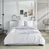 Image de Parure De Lit - Java - 2 Personnes - 240x220 Cm - Coton - Imprimé Paris - Blanc