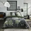 Image de Parure de lit - TODAY - JAVA - 2 personnes - 240x220 cm - Coton - Imprimé New York - Vert