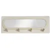 Image de Miroir dentrée avec porte manteau SIMPLICITY - FACTORY - Beige TU
