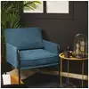 Image de Fauteuil en velours côtelé cozy