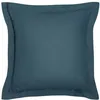 Image de Taie D'oreiller Essential - 63 X 63+5 Cm - 100% Coton Uni - Paon
