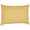 Image de Taie D'oreiller Essential - 50 X 70+5 Cm - 100% Coton Uni - Ocre