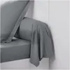 Image de Taie De Traversin Today Essential - 45 X 185 Cm - 100% Coton Uni - Acier