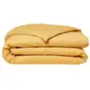 Image de Housse De Couette Essential 140x200cm Ocre Coton 57f