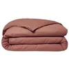 Image de Housse De Couette Essential - 220 X 240 Cm - 2 Personnes - 100% Coton Uni - Terracotta
