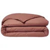 Image de Housse de couette TODAY Essential - 240 x 260 cm - 2 personnes - 100% Coton uni - Terracotta