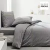 Image de Parrure de lit TODAY Prestige - 240 x 260 cm - 2 personnes - 100% Percale finition macramé - Acier