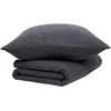 Image de Couvre lit boutis ESSENTIAL - TODAY - Gris anthracite 220x240 cm