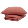 Image de Couvre lit boutis ESSENTIAL - TODAY - Rouge brique 220x240 cm
