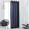 Image de Rideau A Oeillets Today - 140x240cm - 100% Coton - Navy