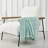 Image de Plaid cotelé uni ESSENTIAL - TODAY - Vert 150x200 cm
