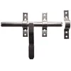 Image de Verrou à vervelles - M-442163 - Pour cadenas 16 mm - Zingué blanc anticorrosion - Longueur 220 mm
