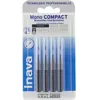 Image de Inava mono compact noir 4 brossettes interdentaires 0.6mm