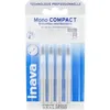 Image de Brossettes Interdentaires - Inava - Mono Compact - 2.6mm - 4 unités - Tige flexible jusquà 90°C