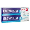 Image de Elgydium Dentifrice Anti Plaque Lot de 2 X 75 ml