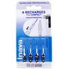 Image de Recharge Brossettes - Inava - Compact Trio - 4 BROSSETTES - ISO 0 - 0.6mm - Douceur Gencives