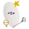 Image de Antenne Parabolique - PMB - 140973 - 55 cm - Antenne + LNB - Couleur Blanc
