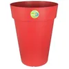 Image de Pot de fleurs - RIVIERA - Soleilla Rond - Ø 39 x 52 cm - Rouge