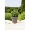 Image de Pot De Fleurs - Soleilla Rond - Ø 59 X 53,6 Cm - Gris Pailleté