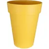 Image de Pot De Fleurs - Soleilla Haut - Plastique - H65 X D49 Cm - Jaune